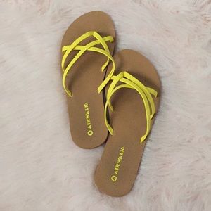 Yellow cute sandals